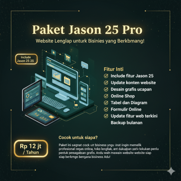 paket jason 25 pro