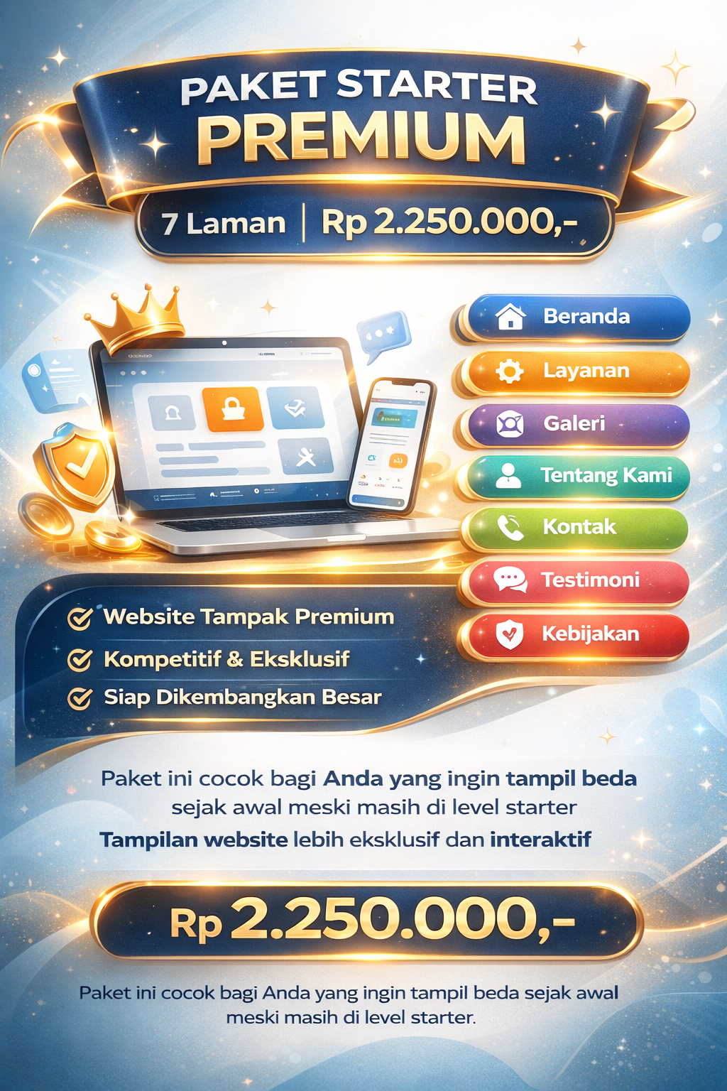 paket starter premium